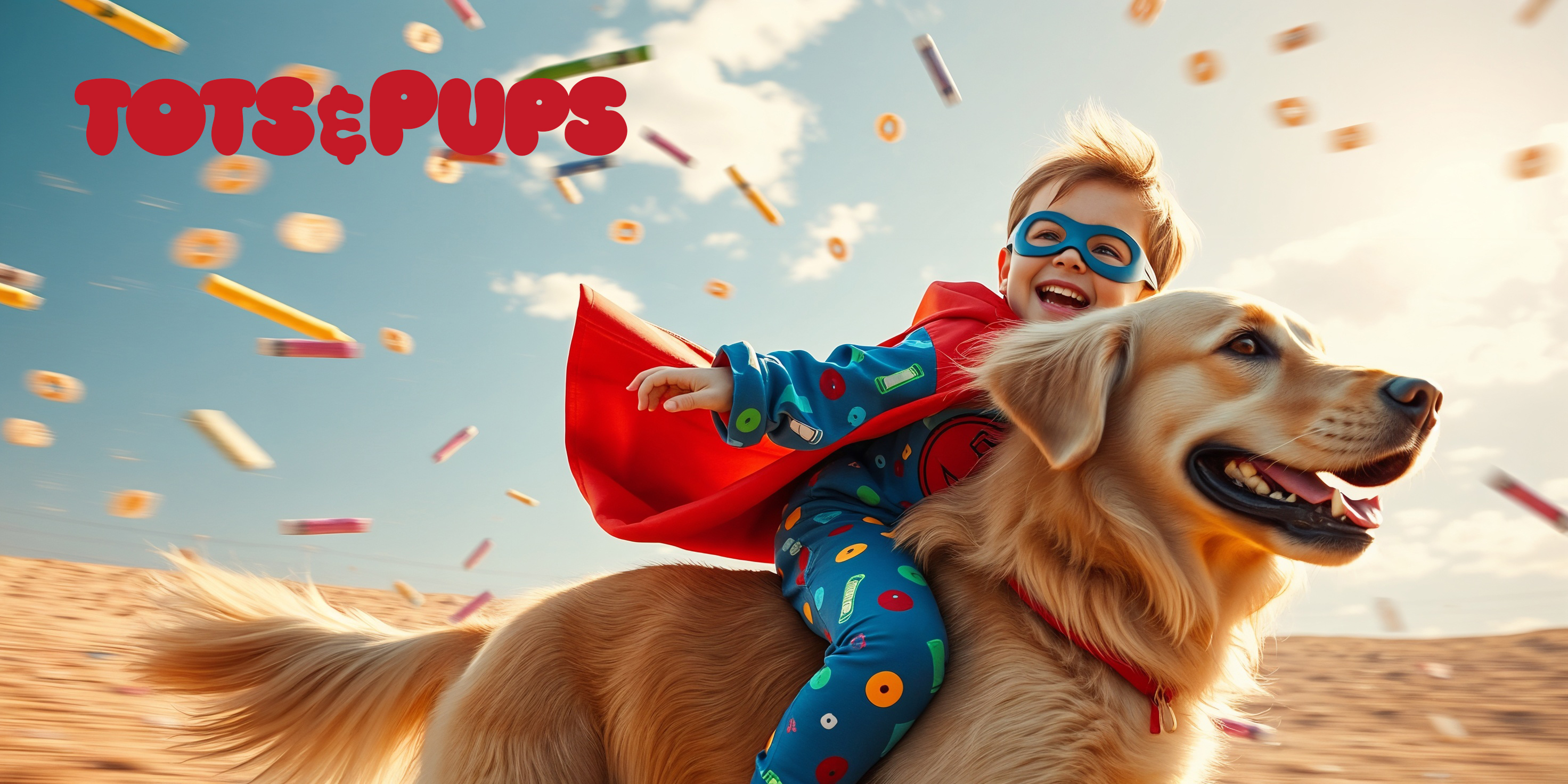 Tots and Pups Banner